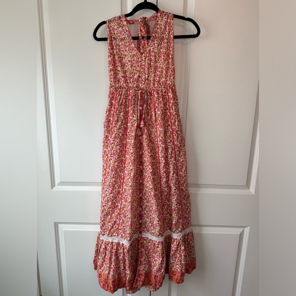 Poupette St. Barth Carine Floral Halter Maxi Dress (Size XS) - Picture 5 of 13